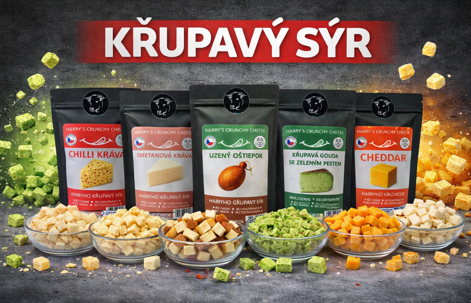 KŘUPAVÝ SÝR MIX